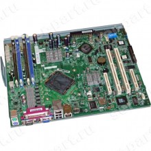 Материнская Плата HP iE3000 S775 4DualDDRII-667 4SAS 1xSFF8484 2SATAII U100 2PCI-E8 2PCI-X 2LAN1000 SVGA ATX For ML310G4(432473-001)