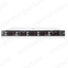 Система Хранения HP StorageWorks MSA 50 Modular Smart Array Enclosure 10xSAS/SATA SFF 2,5'' I/O SFF8470 2x250Wt 1U(364430-B21)