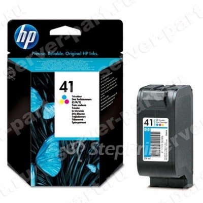 Картридж HP №41 DJ(820cxi 850c 855 870cxi 1000 1100c) Color Copyer(110 120) OJ Pro(1150c) 39ml Colour(51641A) (ХПЕ) Картридж HP №41 DJ(820cxi 850c 855 870cxi 1000 1100c) Color Copyer(110 120) OJ Pro(1150c) 39ml Colour(51641A) (ХПЕ)
