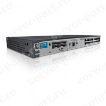 Коммутатор HP Ethernet 24port-10/100Mbps 1port-10/100Mbps 100-FX UTP 19" 1U(Procurve 2124)