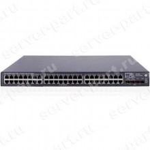 Коммутатор HP FlexFabric Ethernet 48port-10/100/1000Mbps 4port-10GBase-SFP+ Layer3 UTP 19" 1U(JC105A)