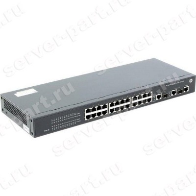 Коммутатор HP FlexNetwork SI Switch 24port-10/100Mbps 2port-1GBase 24RJ45 2RJ45/2SFP+ Layer 2 19" 1U(JG223-61101) (ХПЕ) Коммутатор HP FlexNetwork SI Switch 24port-10/100Mbps 2port-1GBase 24RJ45 2RJ45/2SFP+ Layer 2 19" 1U(JG223-61101) (ХПЕ)