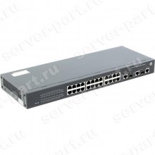 Коммутатор HP FlexNetwork SI Switch 24port-10/100Mbps 2port-1GBase 24RJ45 2RJ45/2SFP+ Layer 2 19" 1U(JG223A)
