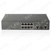 Коммутатор HP FlexNetwork SI Switch 8port-10/100Mbps 1port-1GBase RJ45/SFP+ UTP Layer 2 19" 1U(JG221A#ABA)
