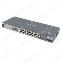 Коммутатор HP ProCurve Switch 24x1000Mbps 2xSFP+ WEB-Managed Layer 2 19" 1U(J9028-69101)