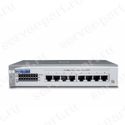 Коммутатор HP Procurve 408 8port-10/100Mbps 8xRJ45(J4097B) (ХПЕ) Коммутатор HP Procurve 408 8port-10/100Mbps 8xRJ45(J4097B) (ХПЕ)