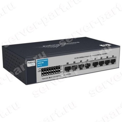 Коммутатор HP Switch 8port-10/100/1000Mbps Desktop(J9559-60001) (ХПЕ) Коммутатор HP Switch 8port-10/100/1000Mbps Desktop(J9559-60001) (ХПЕ)