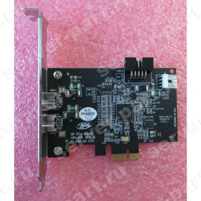 Контроллер HP PCIe 1394B FireWire 2xIEEE1394 LP PCI-E1x For HP xw9400 Z400 Z600 Z800(491886-001) (ХПЕ) Контроллер HP PCIe 1394B FireWire 2xIEEE1394 LP PCI-E1x For HP xw9400 Z400 Z600 Z800(491886-001) (ХПЕ)