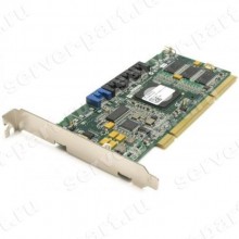 Контроллер RAID SATA HP (Adaptec) AIC-8120 128Mb 4xSATAII RAID50 SATAII PCI-X For DL100G2(AAR-2420SA/HP)