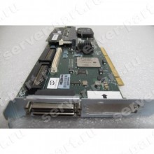 Контроллер RAID SCSI HP 192(64+128)Mb DDR Int-2x68Pin Ext-2xVHDCI BBU RAID50 UW320SCSI PCI-X(Smart Array 6402)