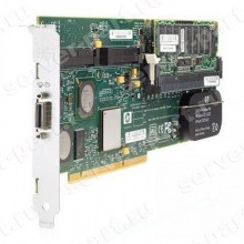 Контроллер SAS RAID HP Smart Array PowerPC PPC440SP 256(512)Mb BBU Int-2xSFF8484 (32-pin) 8xSAS/SATA Ext-1xSFF8470 (4xSAS/SATA) RAID50 U300 PCI-X(336685-001)