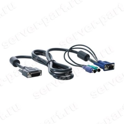 KVM Кабель HP Video&2xPS/2 15cm+160cm For AF611A(438602-002) (ХПЕ) KVM Кабель HP Video&2xPS/2 15cm+160cm For AF611A(438602-002) (ХПЕ)