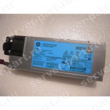 Резервный Блок Питания HP 500Wt (Delta) Flex Slot Platinum для серверов DL360 Gen9 DL380 Gen9 DL380z Gen9 ML350 Gen9(723595-101)