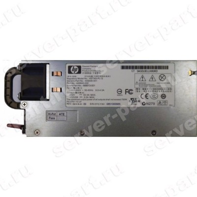 Резервный Блок Питания HP 750Wt для серверов DL180G5 DL185G5 ML150G5(449838-001) (ХПЕ) Резервный Блок Питания HP 750Wt для серверов DL180G5 DL185G5 ML150G5(449838-001) (ХПЕ)