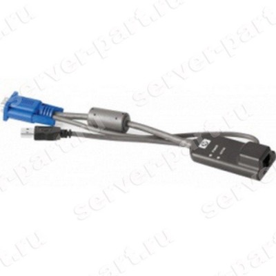 KVM Кабель HP USB Virtual Media Interface Adapter RJ45 To Video&1xUSB 27cm+42cm(AF603A) (ХПЕ) KVM Кабель HP USB Virtual Media Interface Adapter RJ45 To Video&1xUSB 27cm+42cm(AF603A) (ХПЕ)