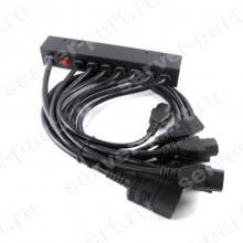 Распределительное Устройство Электропитания HP Fixed Cord Extension Bar 12A 100-240V C20 To 7xC13 For DL360G4 DL360G4p DL360G5 DL365 DL380G3 ML370G5(HSTNR-PS01)