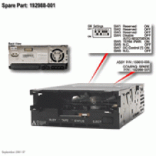 HP 192988-001 50/100-GB AIT Library Rdy 192988-001