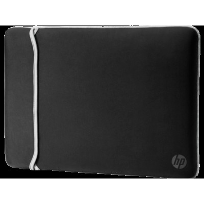Чехол для ноутбука HP Reversible Sleeve – Black/Silver cons (ХПЕ) Чехол для ноутбука HP Reversible Sleeve – Black/Silver cons (ХПЕ)