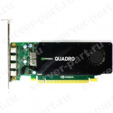 Видеокарта HP (PNY) Nvidia Quadro K1200 4Gb 128Bit GDDR3 4xminiDP LP PCI-E16x 2.0 For Z230 Z240 Z440 Z640 Z840(815650-001)