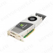 Видеокарта HP (PNY) Nvidia Quadro FX4800 1536Mb 384Bit GDDR3 2xDP DVI miniDin (3D Glasses) SLI HDCP PCI-E16x(FQ138AA)