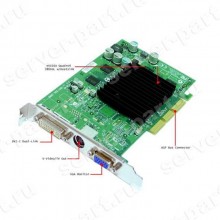 Видеокарта HP (PNY) Nvidia Quadro 4 380 XGL 64Mb 128Bit DDR DVI TV-Out AGP8x For xw4000 xw4100 xw5000 xw6000 xw8000.(308960-001)