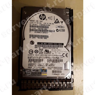Жесткий Диск HP (HGST) Ultrastar C10K1800 HUC101860CSS204 600Gb (U1200/10520/128Mb) Secure Erase 512n 12G SAS 2,5" For Gen5 Gen6 Gen7 Gen8 Gen9 Gen10 MSA2052 MSA2050 MSA2042 MSA2040 MSA1050 MSA1040(0B31243) (ХПЕ) Жесткий Диск HP (HGST) Ultrastar C10K1800 HUC101860CSS204 600Gb (U1200/10520/128Mb) Secure Erase 512n 12G SAS 2,5" For Gen5 Gen6 Gen7 Gen8 Gen9 Gen10 MSA2052 MSA2050 MSA2042 MSA2040 MSA1050 MSA1040(0B31243) (ХПЕ)