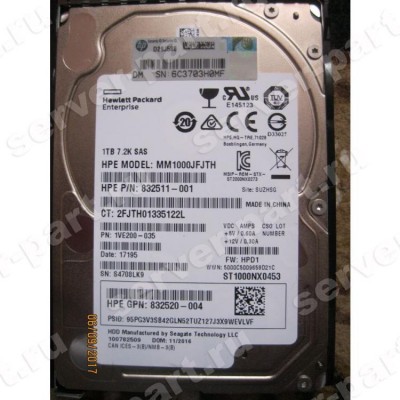 Жесткий Диск HP (Seagate) Enterprise Capacity 2.5 HDD ST1000NX0333 1Tb (U1200/7200/128Mb) 512e 12G SAS 2,5" For Gen8 Gen9 Gen10 MSA2052 MSA2050 MSA2042 MSA2040 MSA1050 MSA1040(765470-002) (ХПЕ) Жесткий Диск HP (Seagate) Enterprise Capacity 2.5 HDD ST1000NX0333 1Tb (U1200/7200/128Mb) 512e 12G SAS 2,5" For Gen8 Gen9 Gen10 MSA2052 MSA2050 MSA2042 MSA2040 MSA1050 MSA1040(765470-002) (ХПЕ)
