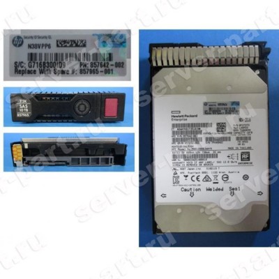 857646-B21 HP G10 10-TB 12G 7.2K 3.5 SAS LPc 857646-B21 (ХПЕ) 857646-B21 HP G10 10-TB 12G 7.2K 3.5 SAS LPc 857646-B21 (ХПЕ)