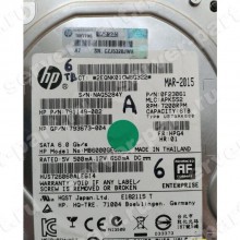 Жесткий Диск HP (HGST) Ultrastar He8 HUH728060ALE604 6Tb (U600/7200/128Mb) Helium AF Secure Erase 512e 6G SATAIII 3,5" For Gen8 Gen9 Gen10(MB6000GEQUT)