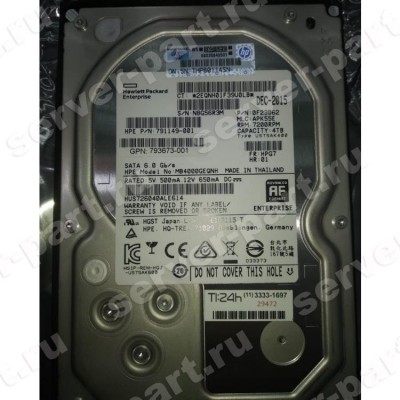 Жесткий Диск HP (HGST) Ultrastar 7K6000 HUS726040ALE614 4Tb (U600/7200/128Mb) AF Secure Erase 512e 6G SATAIII 3,5" For Gen8 Gen9 Gen10(0F23062) (ХПЕ) Жесткий Диск HP (HGST) Ultrastar 7K6000 HUS726040ALE614 4Tb (U600/7200/128Mb) AF Secure Erase 512e 6G SATAIII 3,5" For Gen8 Gen9 Gen10(0F23062) (ХПЕ)