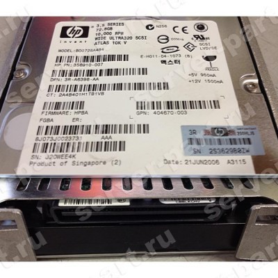 Жесткий Диск HP (Maxtor) Atlas 10K-IV 8B073J 72,8Gb (U320/10000/8Mb) 80pin U320SCSI(404670-003) (ХПЕ) Жесткий Диск HP (Maxtor) Atlas 10K-IV 8B073J 72,8Gb (U320/10000/8Mb) 80pin U320SCSI(404670-003) (ХПЕ)