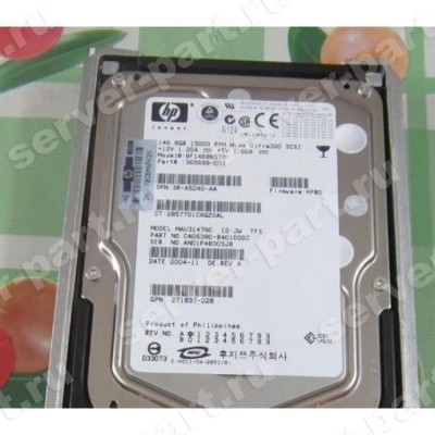 Жесткий Диск HP (Fujitsu) MAU3147NC 146,8Gb (U320/15000/8Mb) 80pin U320SCSI(BF14688577) (ХПЕ) Жесткий Диск HP (Fujitsu) MAU3147NC 146,8Gb (U320/15000/8Mb) 80pin U320SCSI(BF14688577) (ХПЕ)