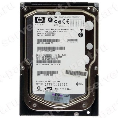 Жесткий Диск HP (Fujitsu) MAX3036NC 36,4Gb (U320/15000/8Mb) 80pin U320SCSI(BF03689BC3) (ХПЕ) Жесткий Диск HP (Fujitsu) MAX3036NC 36,4Gb (U320/15000/8Mb) 80pin U320SCSI(BF03689BC3) (ХПЕ)