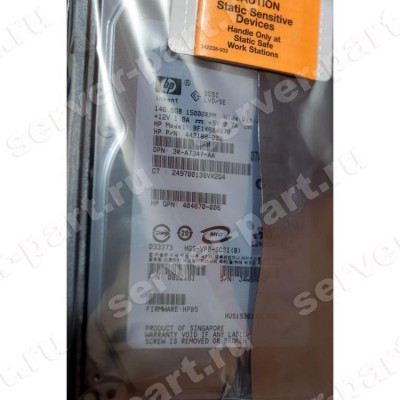 Жесткий Диск HP (Hitachi) Ultrastar 15K300 HUS153014VL3800 146,8Gb (U320/15000/16Mb) 80pin U320SCSI(BF14684970) (ХПЕ) Жесткий Диск HP (Hitachi) Ultrastar 15K300 HUS153014VL3800 146,8Gb (U320/15000/16Mb) 80pin U320SCSI(BF14684970) (ХПЕ)