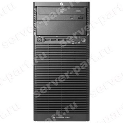 Сервер HP ML110G7 Intel Xeon QC E3-1220 3400Mhz/ S1155/ iC200/ 2(16)Gb DDR3/ Video/ LAN1000/ 4SAS/SATA LFF/ 0x72(600)Gb/15k HDD/ DVD-RW/ ATX 350W Tower(639259-005) (ХПЕ) Сервер HP ML110G7 Intel Xeon QC E3-1220 3400Mhz/ S1155/ iC200/ 2(16)Gb DDR3/ Video/ LAN1000/ 4SAS/SATA LFF/ 0x72(600)Gb/15k HDD/ DVD-RW/ ATX 350W Tower(639259-005) (ХПЕ)