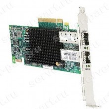 Сетевой Адаптер HP StoreFabric (Emulex) 2x16Гбит/сек Dual Port 2xSFP+ Fibre Channel HBA LP PCI-E8x 3.0 For Proliant Gen8 Gen9 Gen10 3PAR StoreServ 7000 7450(LPe16002B-HP)