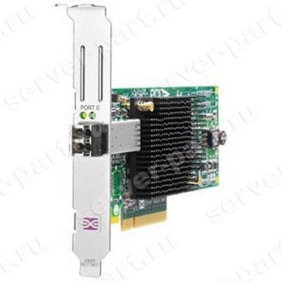 Сетевой Адаптер HP StorageWorks FCA 81E (Emulex) 8Гбит/сек Single Port 1xSFP+ Fibre Channel HBA LP PCI-E8x 2.0(AJ762-63001) (ХПЕ) Сетевой Адаптер HP StorageWorks FCA 81E (Emulex) 8Гбит/сек Single Port 1xSFP+ Fibre Channel HBA LP PCI-E8x 2.0(AJ762-63001) (ХПЕ)