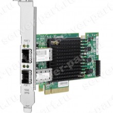 Сетевой Адаптер HP (Emulex) Dual Port 10GbE Server Adapter 2xSFP+ 2x10Гбит/сек Fibre Channel HBA LP PCI-E8x(AT111-69001)