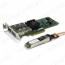 Сетевой Адаптер HP Dual Port Infiniband FDR/Ethernet 10Gb/40Gb Adapter 40Gb/s 4X QDR CX-2 HCA FDR/EN PCI-E8x(661685-001)