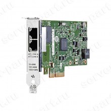 Сетевая Карта HP PCI Express Dual Port Gigabit Server Adapter (Intel) NH135CAM4 2x1Гбит/сек 2xRJ45 LP PCI-E4x 2.0 For DL165G7 DL580G7 DL980G7 Gen8 Servers(361T)