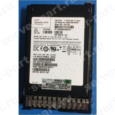 VO007680JWCNK HP G10 8-TB 12G 3.5 SAS RI DS LPc SSD 870146-B21 (ХПЕ) VO007680JWCNK HP G10 8-TB 12G 3.5 SAS RI DS LPc SSD 870146-B21 (ХПЕ)