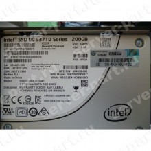 Твердотелый Накопитель SSD HP (Intel) SSD DC S3710 Series SSDSC2BA200G4P 200Gb TRIM MLC AES 6G SATAIII 2,5" 7mm For Gen7 Gen8 Gen9 Gen10(MK0200GEYKC)