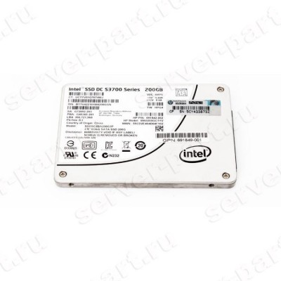 Твердотелый Накопитель SSD HP (Intel) SSD DC S3700 Series SSDSC2BA200G3P 200Gb TRIM MLC 6G SATAIII 2,5" 7mm For Gen7 Gen8 Gen9 Gen10(MK0200GCTYV) (ХПЕ) Твердотелый Накопитель SSD HP (Intel) SSD DC S3700 Series SSDSC2BA200G3P 200Gb TRIM MLC 6G SATAIII 2,5" 7mm For Gen7 Gen8 Gen9 Gen10(MK0200GCTYV) (ХПЕ)