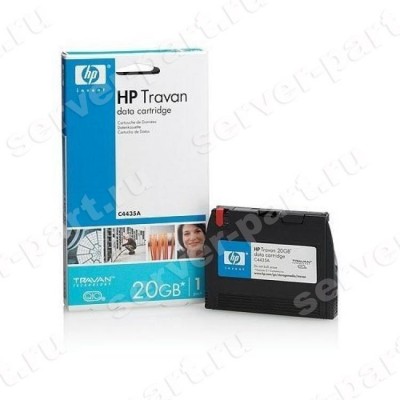 Картридж для стримера HP Travan 20Gb 2,5"(C4435A) (ХПЕ) Картридж для стримера HP Travan 20Gb 2,5"(C4435A) (ХПЕ)