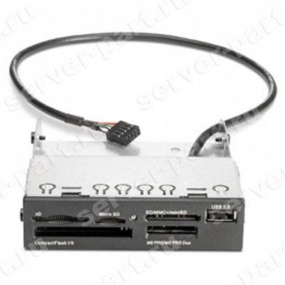 Card Reader HP Media Card Reader 22-In-1 xD SD CF MS MD USB 3,5" For Z200 Z210 Z220 Z400 Z600 Z800(NK361AA) (ХПЕ) Card Reader HP Media Card Reader 22-In-1 xD SD CF MS MD USB 3,5" For Z200 Z210 Z220 Z400 Z600 Z800(NK361AA) (ХПЕ)