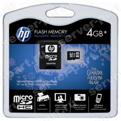 Карта SDHC HP Micro SDHC Flash Media Kit 4Gb microSDHC Class 6 For BL465cG7 SL390sG7(647444-B21) (ХПЕ) Карта SDHC HP Micro SDHC Flash Media Kit 4Gb microSDHC Class 6 For BL465cG7 SL390sG7(647444-B21) (ХПЕ)