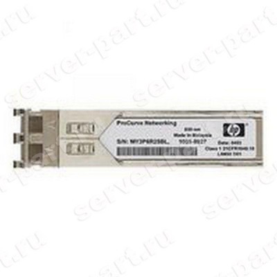 Transceiver SFP HP X160 2.5G 2.5Gbps Short Range Single Mode 1310nm 40km Pluggable miniGBIC LC(0231A04A) (ХПЕ) Transceiver SFP HP X160 2.5G 2.5Gbps Short Range Single Mode 1310nm 40km Pluggable miniGBIC LC(0231A04A) (ХПЕ)