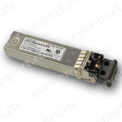 Transceiver SFP+ HP 10GbE SR B-series CEE (Finisar) 10Gbps Short Range SR 850nm 500m Pluggable miniGBIC FC8x(FTLX8571D3BNL-HJ) (ХПЕ) Transceiver SFP+ HP 10GbE SR B-series CEE (Finisar) 10Gbps Short Range SR 850nm 500m Pluggable miniGBIC FC8x(FTLX8571D3BNL-HJ) (ХПЕ)