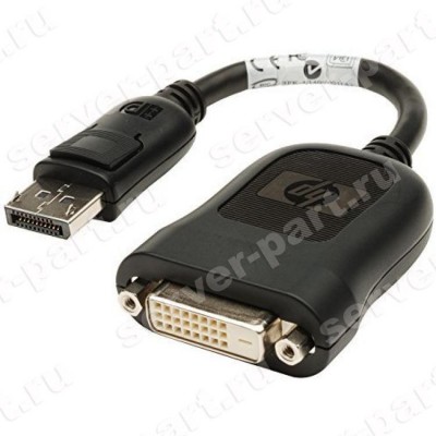 Переходник HP (Foxconn) Display Port (DP) To DVI-D SL Adapter 0.2m/20cm(CQJ20D01C24-K22-0F) (ХПЕ) Переходник HP (Foxconn) Display Port (DP) To DVI-D SL Adapter 0.2m/20cm(CQJ20D01C24-K22-0F) (ХПЕ)