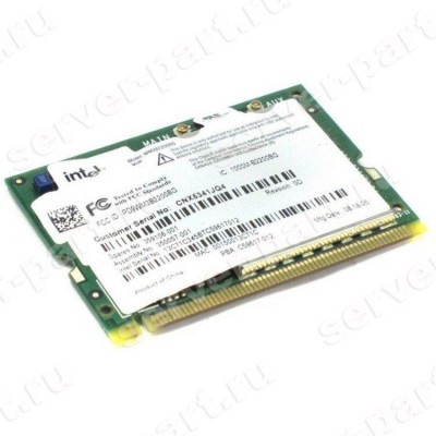 Модуль WiFi HP (Intel) PRO/Wireless WM3B2200BG 2200BG 802.11b/g 54MBit/s miniPCI(390425-001) (ХПЕ) Модуль WiFi HP (Intel) PRO/Wireless WM3B2200BG 2200BG 802.11b/g 54MBit/s miniPCI(390425-001) (ХПЕ)